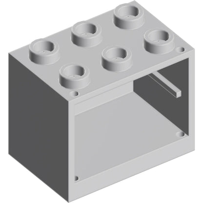 Part 4532b - Container, Cupboard 2 x 3 x 2 - Hollow Studs