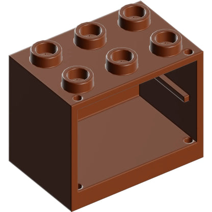Part 4532b - Container, Cupboard 2 x 3 x 2 - Hollow Studs
