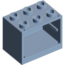 Part 4532b - Container, Cupboard 2 x 3 x 2 - Hollow Studs