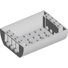 Part 45410 - Slope, Curved 6 x 8 x 2 Inverted Double