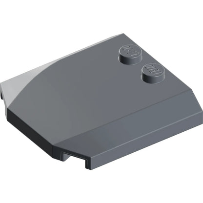 Part 45677 - Wedge 4 x 4 x 2/3 Triple Curved