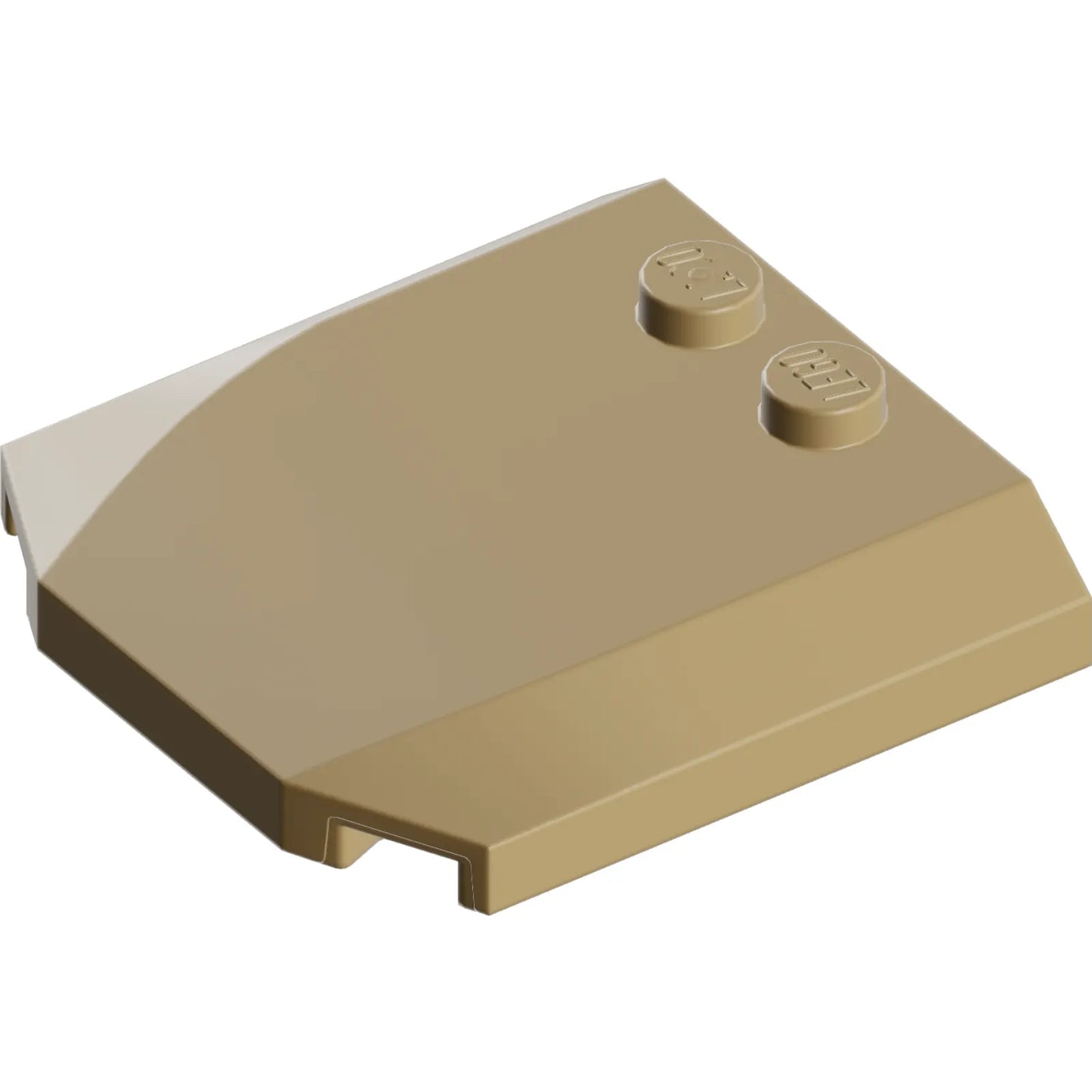 Part 45677 - Wedge 4 x 4 x 2/3 Triple Curved