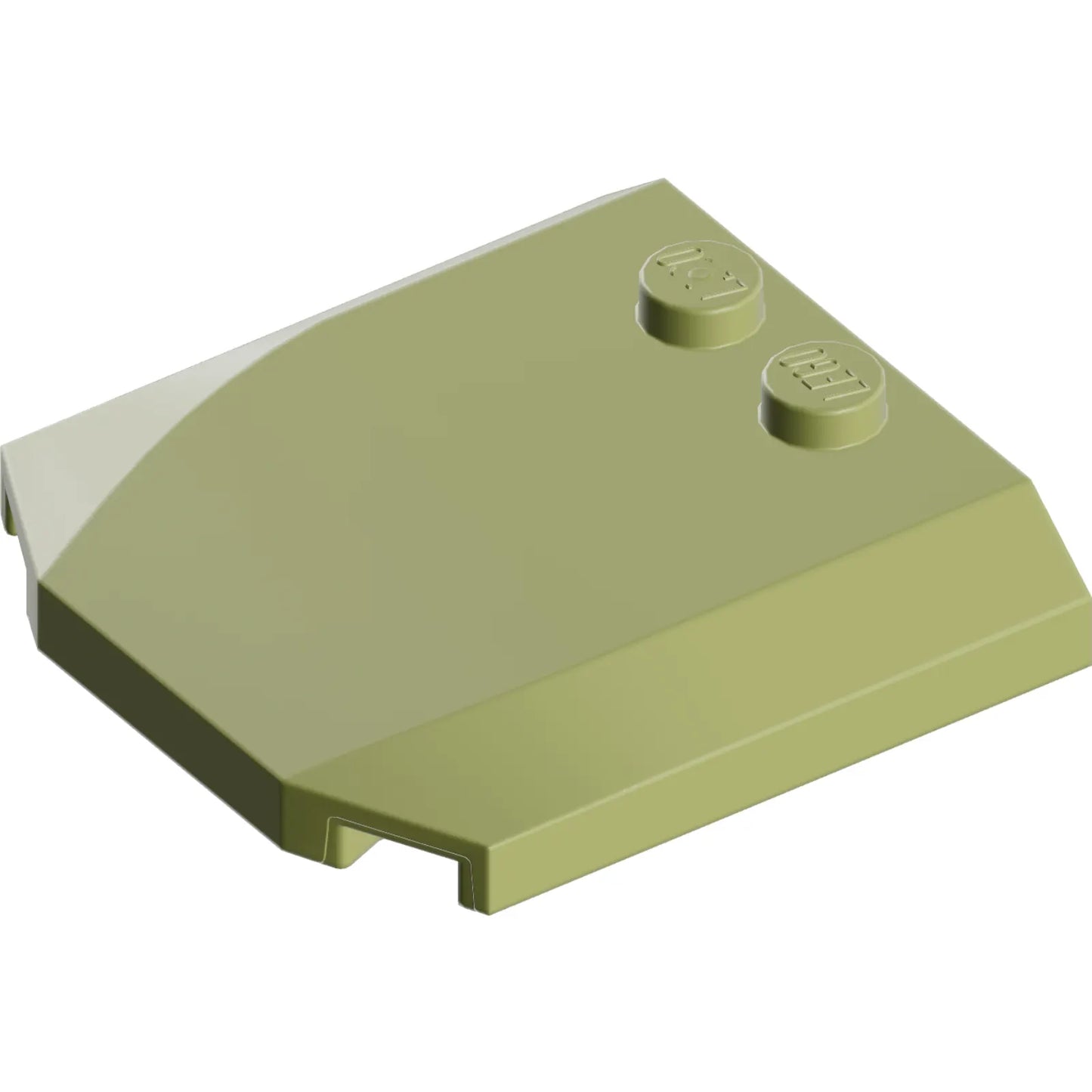 Part 45677 - Wedge 4 x 4 x 2/3 Triple Curved