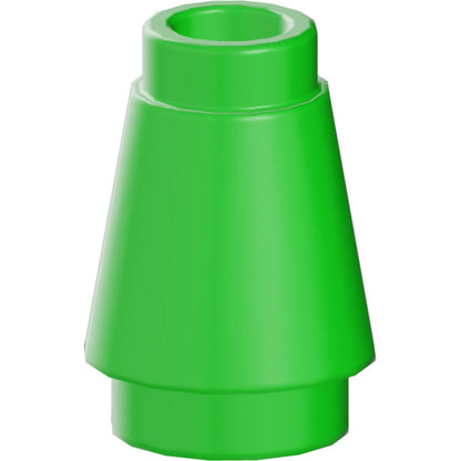 Part 4589b - Cone 1 x 1 with Top Groove