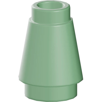 Part 4589b - Cone 1 x 1 with Top Groove