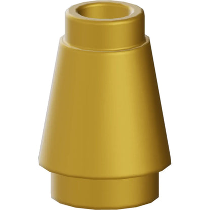 Part 4589b - Cone 1 x 1 with Top Groove