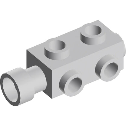 Part 4595 - Brick, Modified 1 x 2 x 2/3 with Studs on Sides and Extended Stud Receptacle