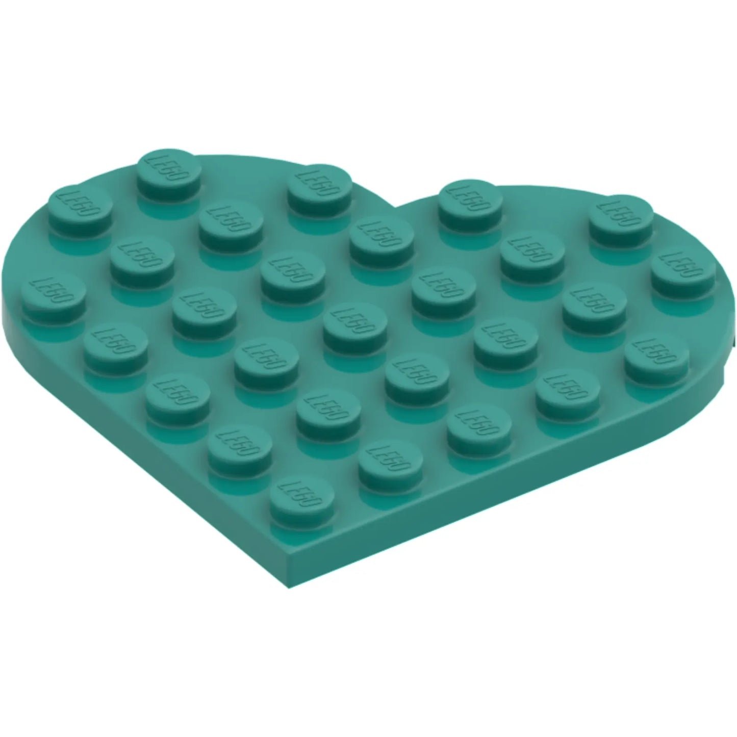 Part 46342 - Plate, Round 6 x 6 Heart