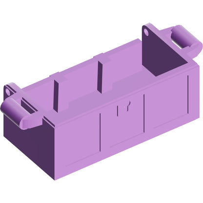 Part 4738a - Container, Treasure Chest Bottom with Slots in Back