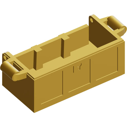 Part 4738a - Container, Treasure Chest Bottom with Slots in Back