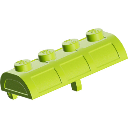 Part 4739a - Container, Treasure Chest Lid Curved with Thick Hinge
