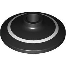 Part 4740pb038 - Dish 2 x 2 Inverted (Radar) with White Ring Pattern
