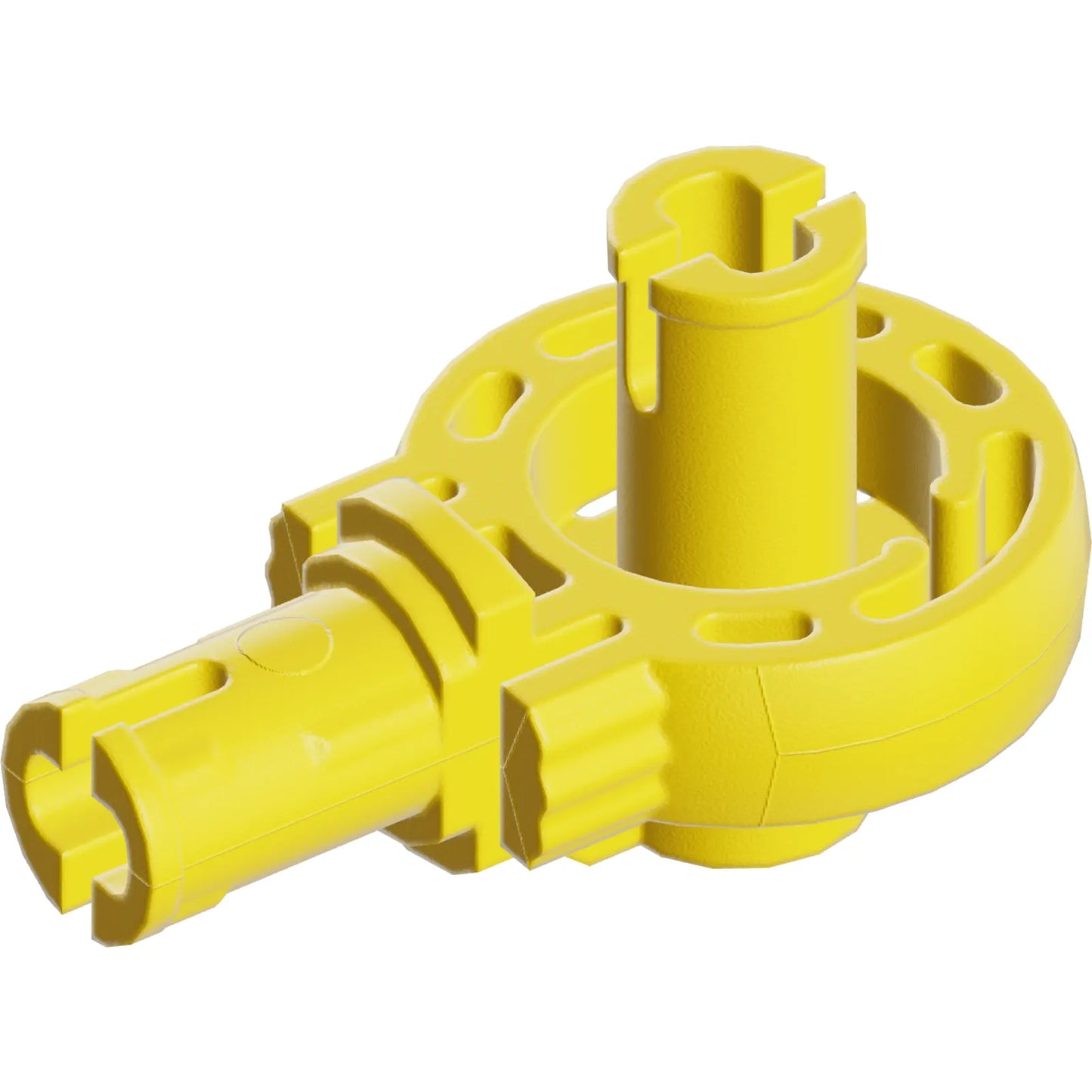 Part 47455 - Technic Rotation Joint Ball Loop with 2 Perpendicular Pins with Friction