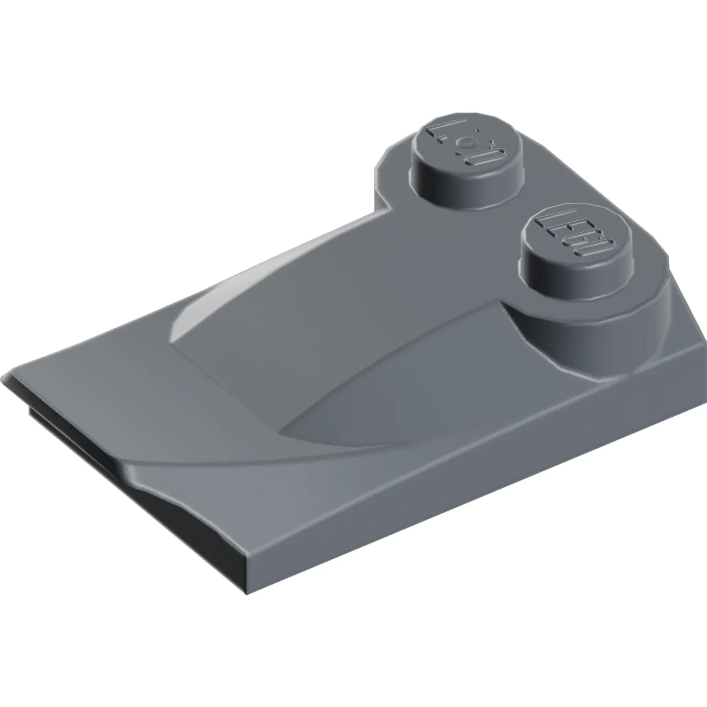 Part 47456 - Slope, Curved 3 x 2 x 2/3 with 2 Studs, Wing End
