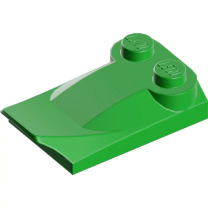 Part 47456 - Slope, Curved 3 x 2 x 2/3 with 2 Studs, Wing End