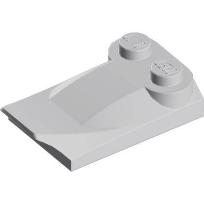 Part 47456 - Slope, Curved 3 x 2 x 2/3 with 2 Studs, Wing End
