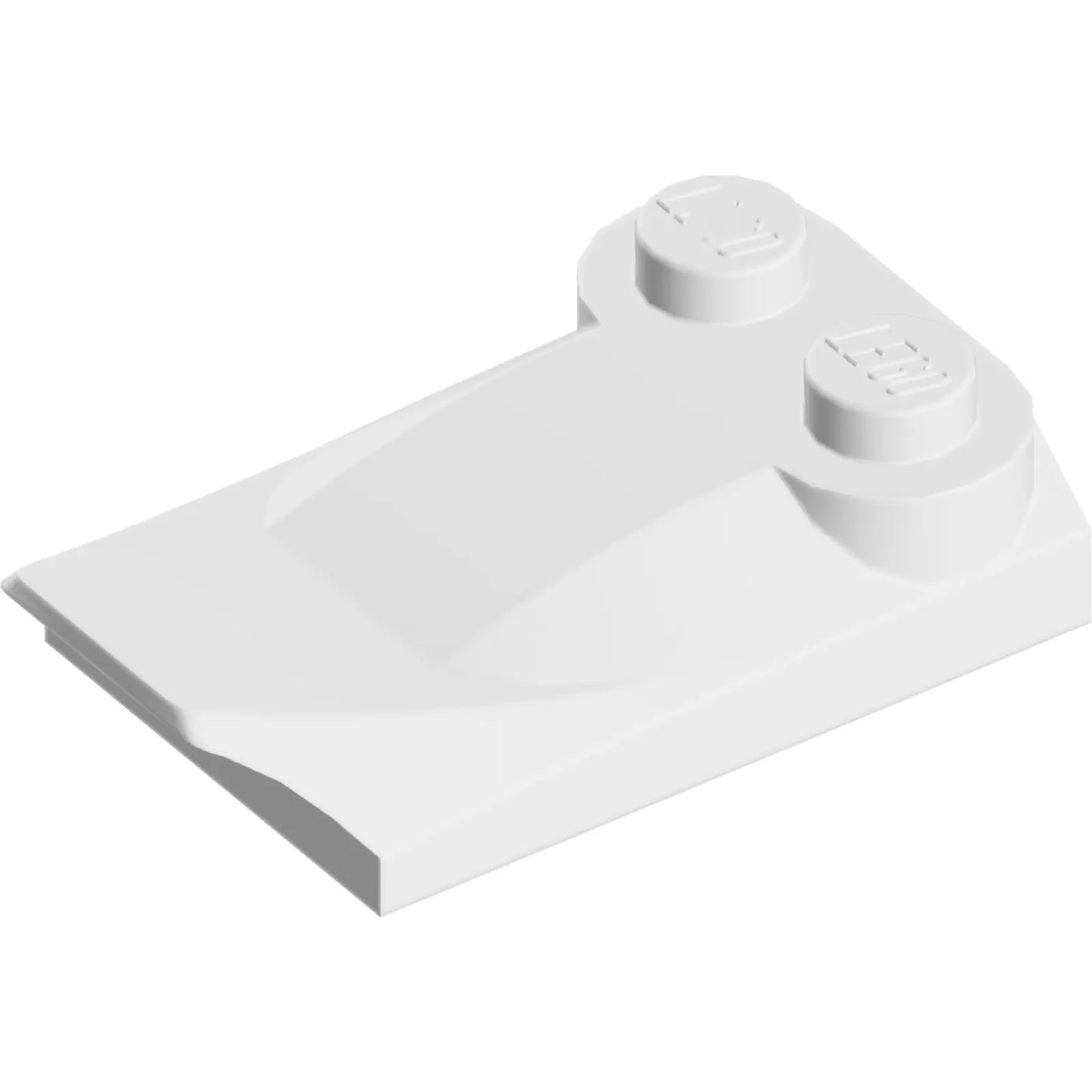 Part 47456 - Slope, Curved 3 x 2 x 2/3 with 2 Studs, Wing End