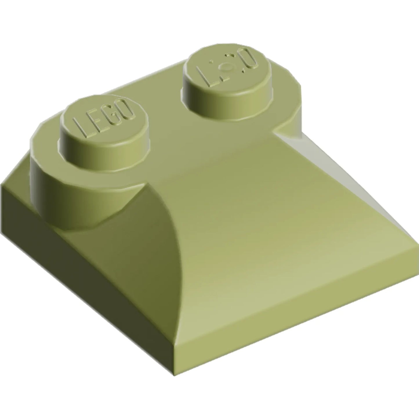 Part 47457 - Slope, Curved 2 x 2 x 2/3 with 2 Studs and Curved Sides