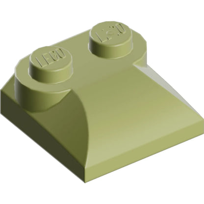 Part 47457 - Slope, Curved 2 x 2 x 2/3 with 2 Studs and Curved Sides