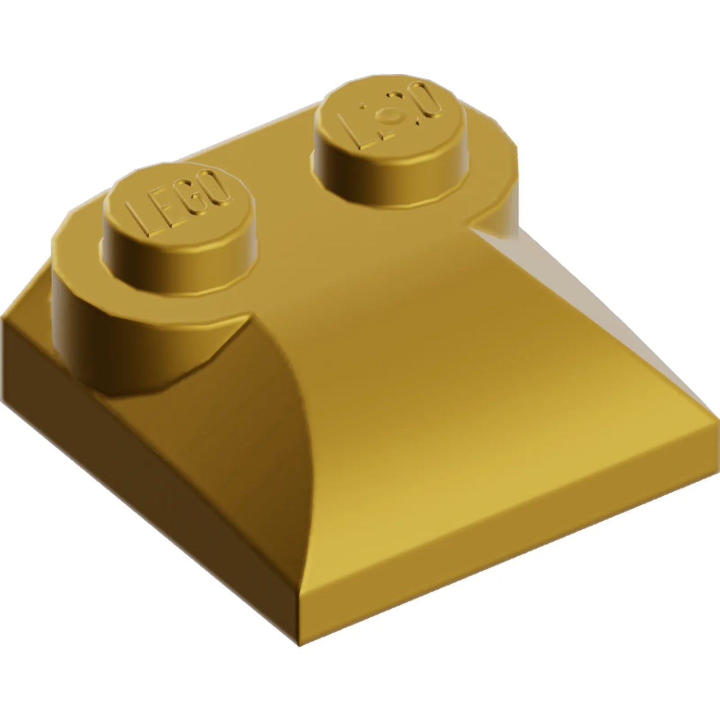 Part 47457 - Slope, Curved 2 x 2 x 2/3 with 2 Studs and Curved Sides