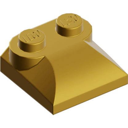 Part 47457 - Slope, Curved 2 x 2 x 2/3 with 2 Studs and Curved Sides