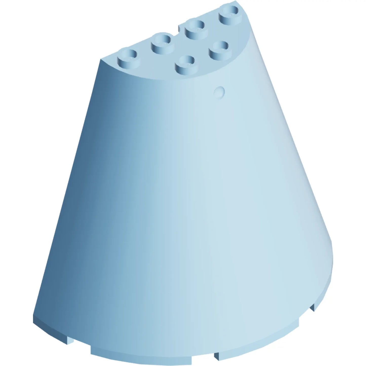 Part 47543 - Cone Half 8 x 4 x 6