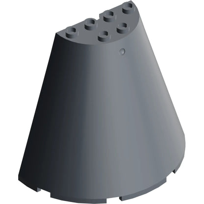 Part 47543 - Cone Half 8 x 4 x 6