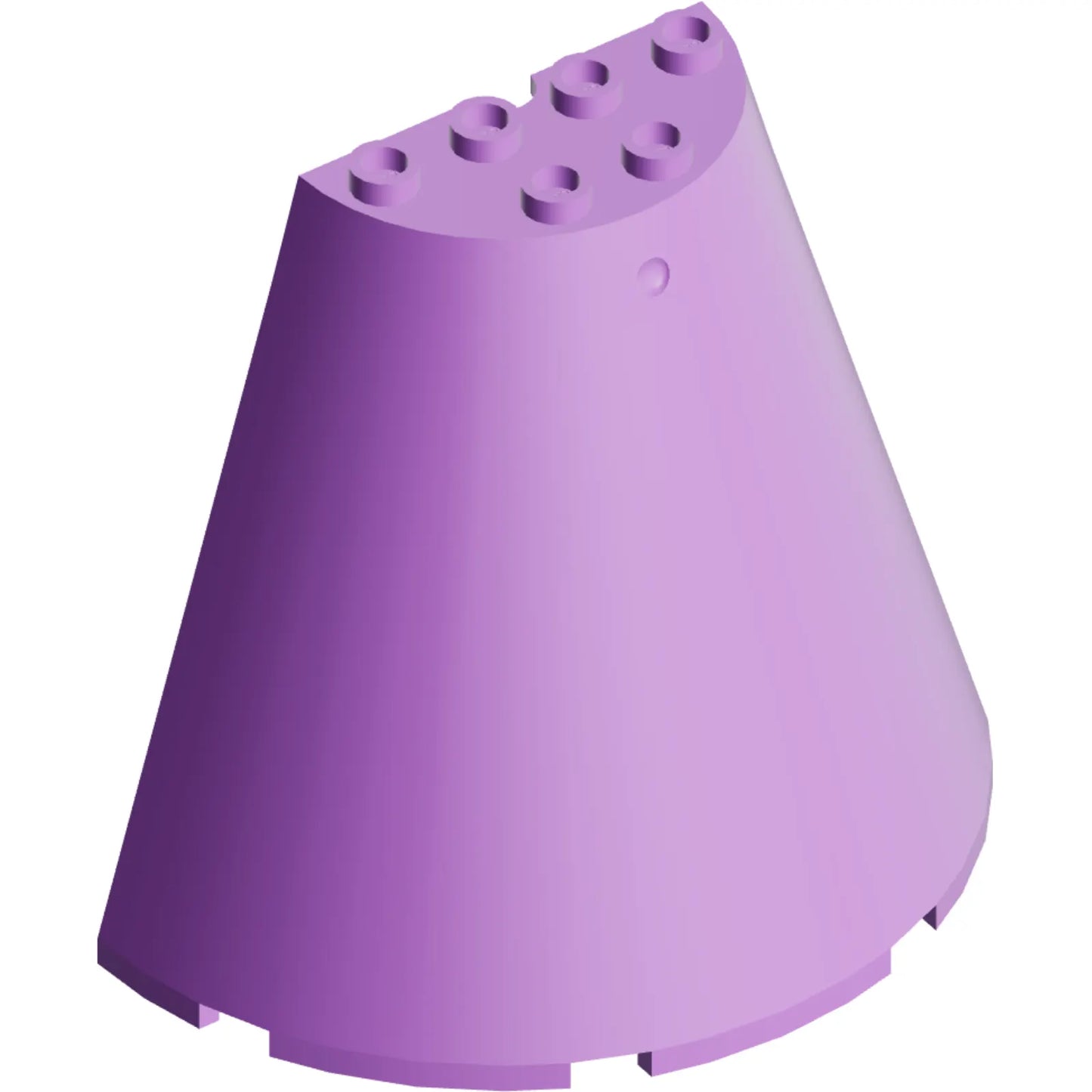Part 47543 - Cone Half 8 x 4 x 6