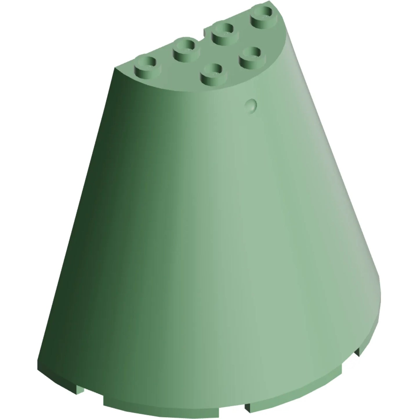 Part 47543 - Cone Half 8 x 4 x 6