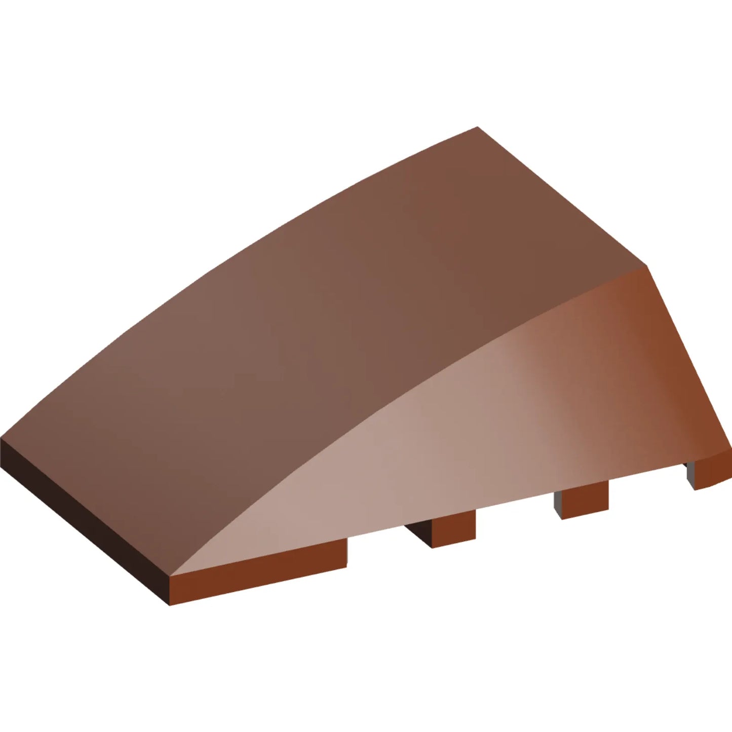 Part 47753 - Wedge 4 x 4 Triple Curved No Studs