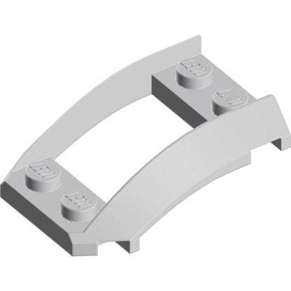 Part 47755 - Wedge 4 x 3 Open with Cutout and 4 Studs