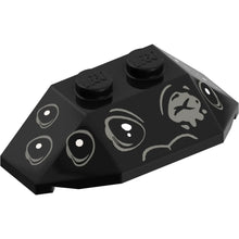 Part 47759pb09 - Wedge 2 x 4 Triple with Spider Eyes Pattern