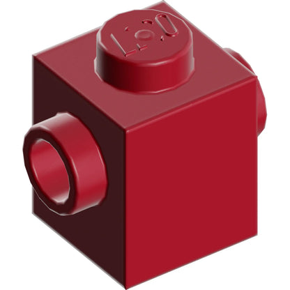Teil 47905 - Stein, modifiziert 1 x 1 mit Noppen auf 2 Seiten, gegenüber