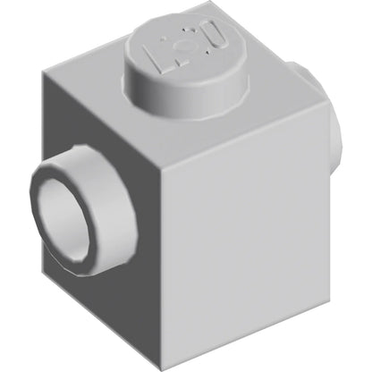 Teil 47905 - Stein, modifiziert 1 x 1 mit Noppen auf 2 Seiten, gegenüber