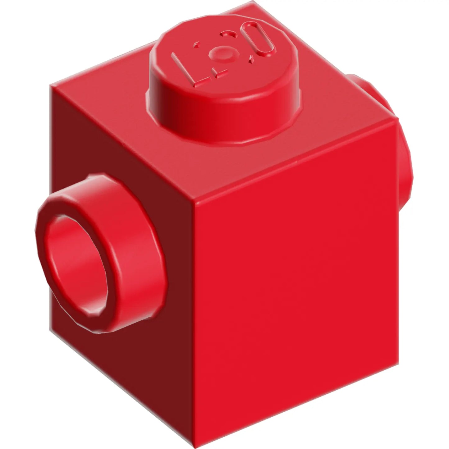 Teil 47905 - Stein, modifiziert 1 x 1 mit Noppen auf 2 Seiten, gegenüber