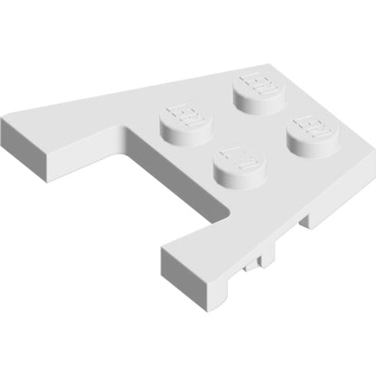 Teil 48183 - Keil, Platte 3 x 4 mit Bolzenkerben