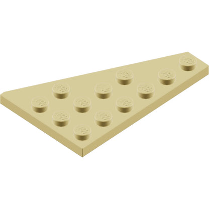 Teil 48208 - Keil, Platte 6 x 4 Links