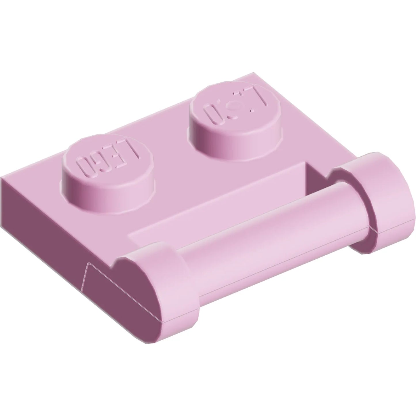 Part 48336 - Plate, Modified 1 x 2 with Bar Handle on Side - Closed Ends