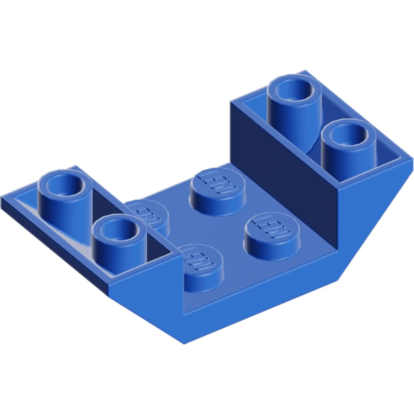Part 4871 - Slope, Inverted 45 4 x 2 Double with 2 x 2 Cutout