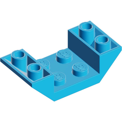 Part 4871 - Slope, Inverted 45 4 x 2 Double with 2 x 2 Cutout