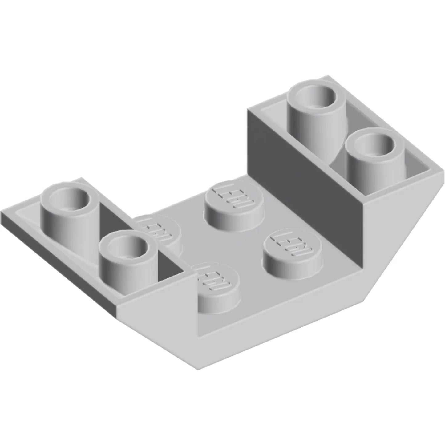 Part 4871 - Slope, Inverted 45 4 x 2 Double with 2 x 2 Cutout