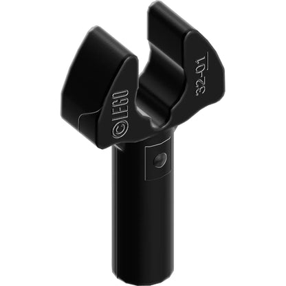 Part 48729b - Bar   1L with Clip Mechanical Claw - Cut Edges and Hole on Side
