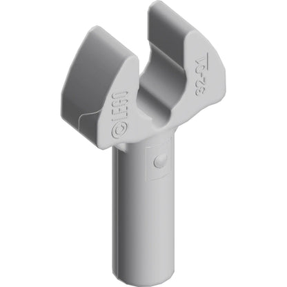 Part 48729b - Bar   1L with Clip Mechanical Claw - Cut Edges and Hole on Side