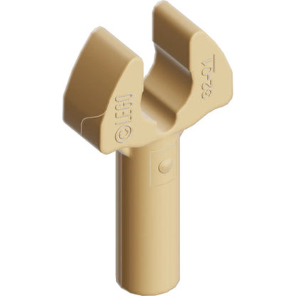 Part 48729b - Bar   1L with Clip Mechanical Claw - Cut Edges and Hole on Side