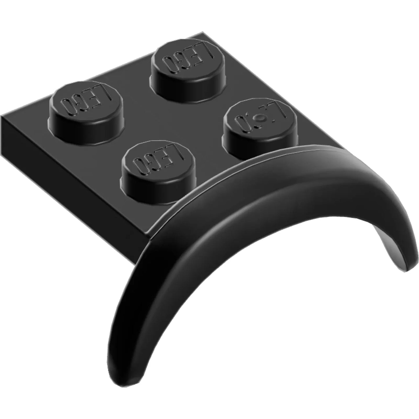 Part 49097 - Vehicle, Mudguard 3 x 3 x 1 with Arch Round