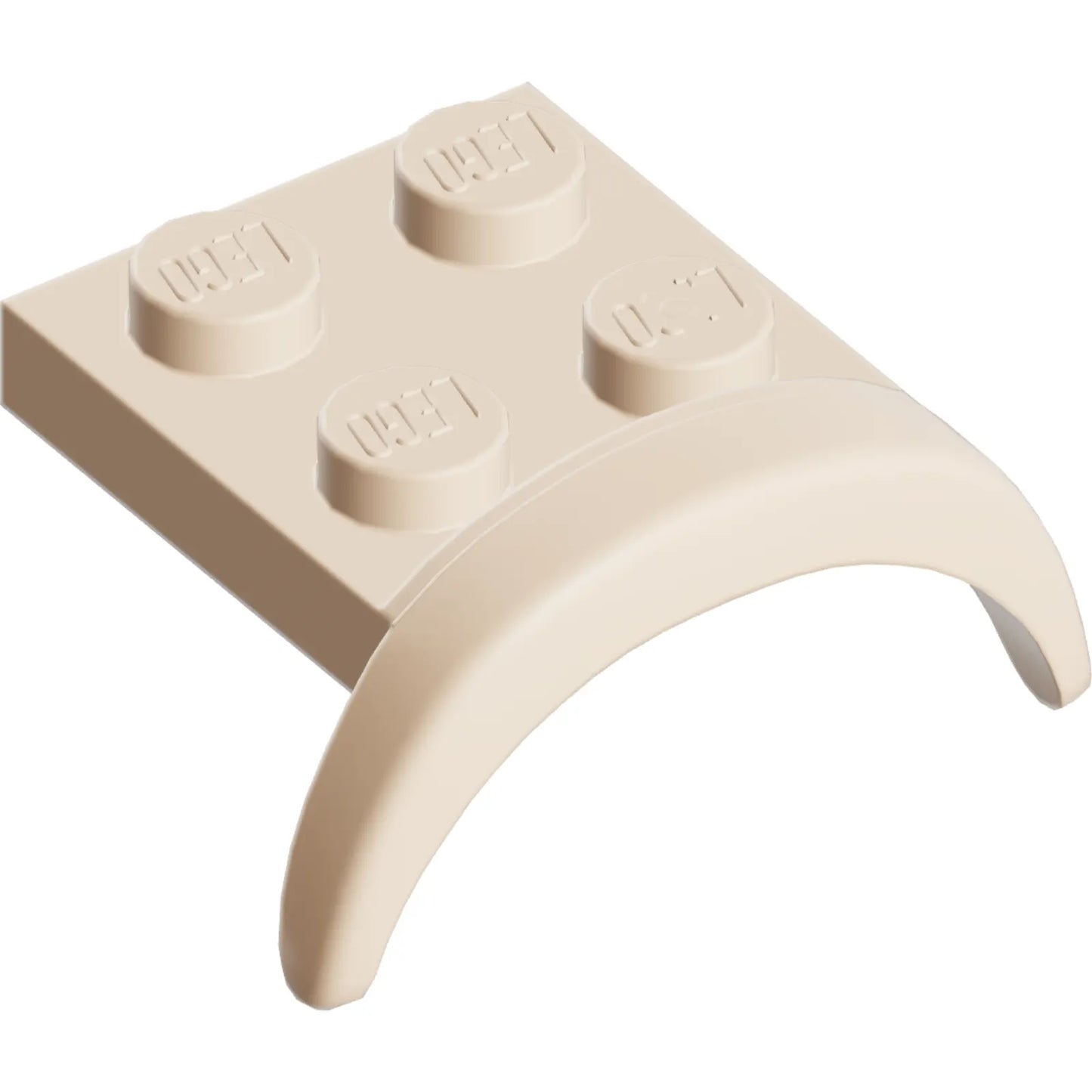 Part 49097 - Vehicle, Mudguard 3 x 3 x 1 with Arch Round