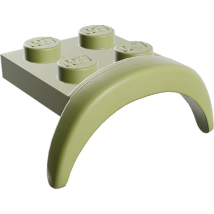 Part 49097 - Vehicle, Mudguard 3 x 3 x 1 with Arch Round