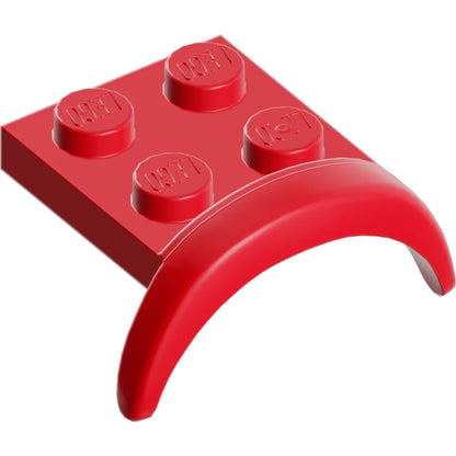 Part 49097 - Vehicle, Mudguard 3 x 3 x 1 with Arch Round