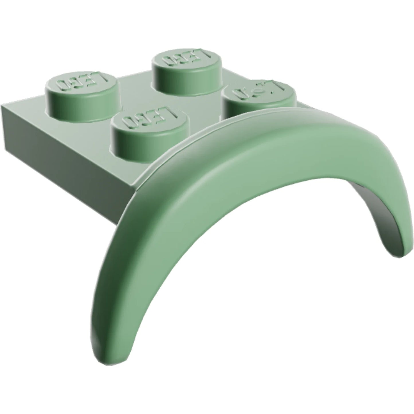 Part 49097 - Vehicle, Mudguard 3 x 3 x 1 with Arch Round