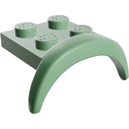 Part 49097 - Vehicle, Mudguard 3 x 3 x 1 with Arch Round